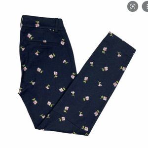 NWT JCrew Floral Winnie Pants, Size 8
